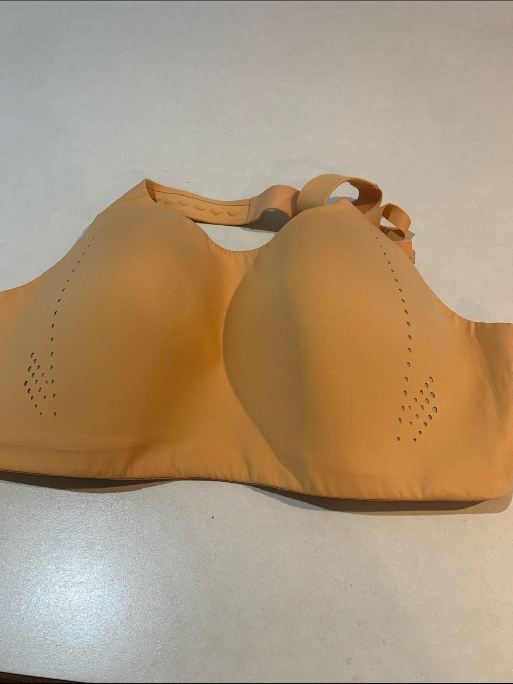 Lululemon Seamless deep yellow Everyday Wireless Bra
